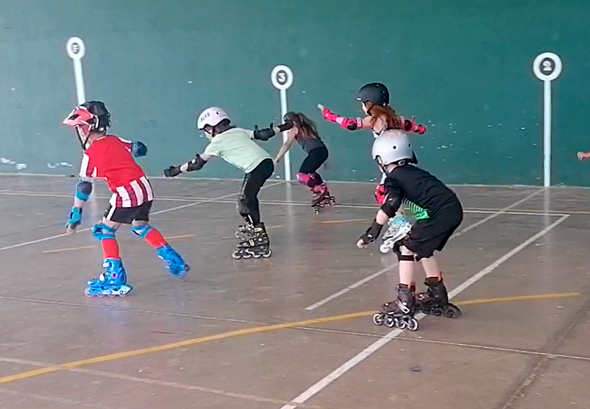 patinaje, equilibrio sobre ruedas, todas las edades, clases de patinaje pais vasco